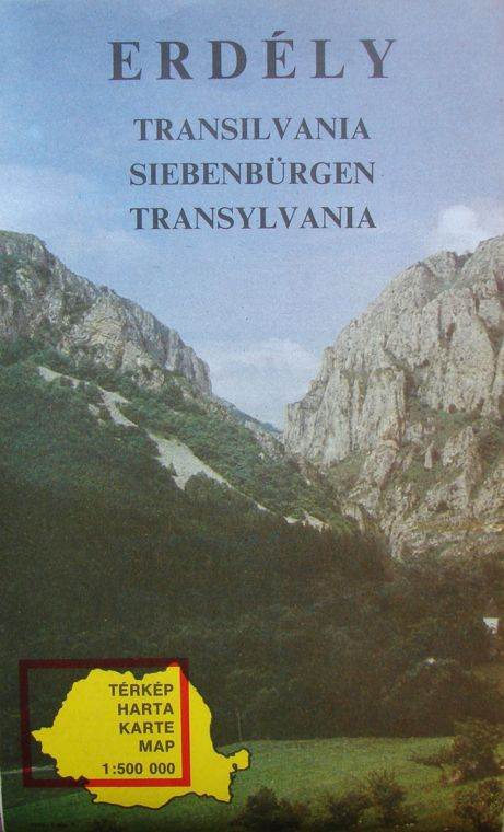 1990 Transylvania map