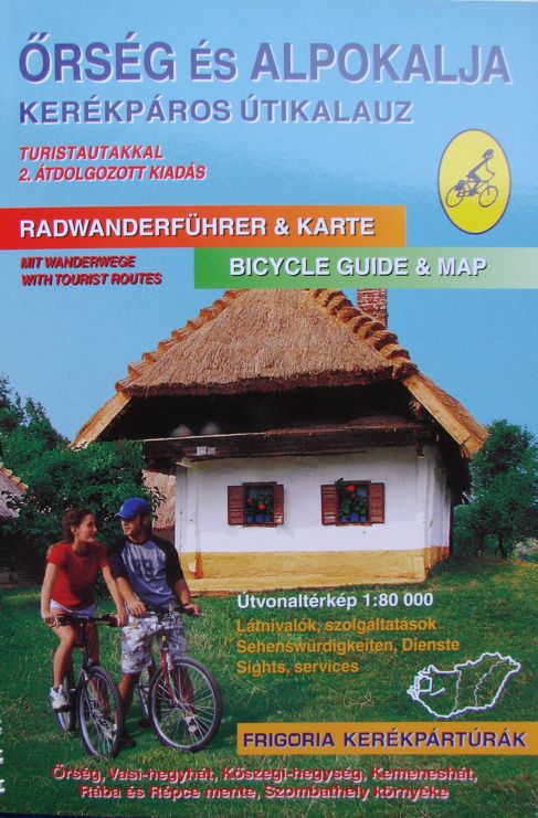 Bicycle Atlas of the Őrség and Alpine Foothills