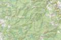 Bistritei Mountains map (digital version)