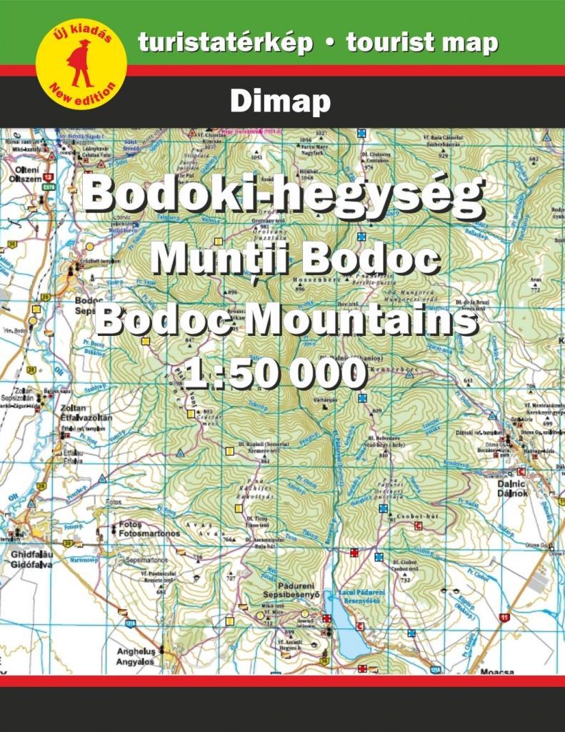 Bodoc Mountains map (digital version)