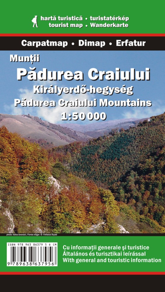 Padurea Craiului Mountains map (digital version)