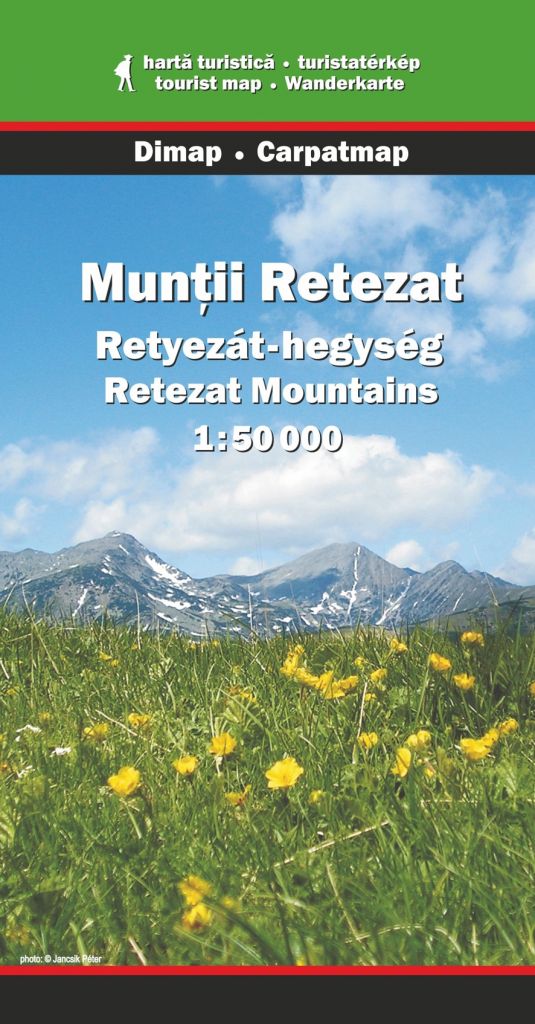Retezat Mountains map (digital version)