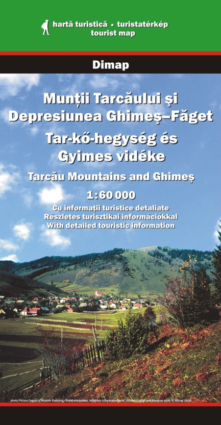 Tarcau Mountains map (digital version)