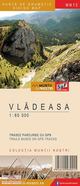 Vladeasa Mountains map (S&F)