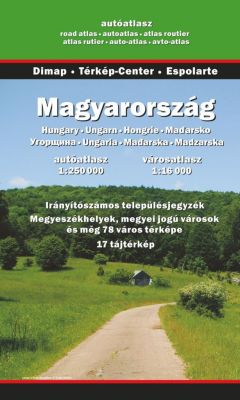 Road atlas of Hungary, 17th Edition